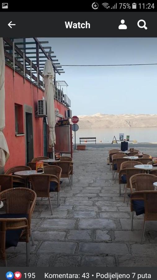 Hotel Sobe Kod Bakija Karlobag Exteriér fotografie